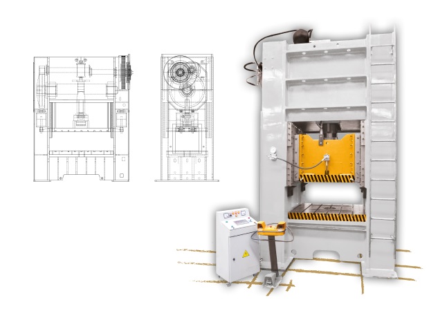 H TYPE ECCENTRIC PRESS