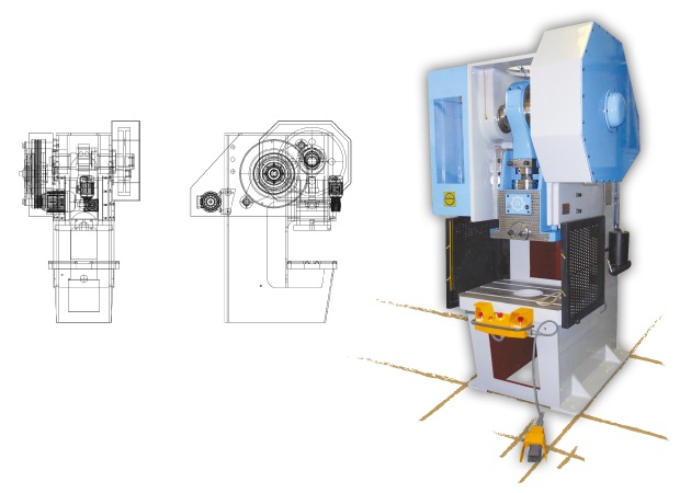 C  TYPE ECCENTRIC PRESS
